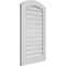 Ekena Millwork Arch Top Surface Mount PVC Gable Vent: Non-Functional, w/ 3-1/2"W x 1"P Standard Frame, 24"W x 38"H GVPAR24X3801SN - alternate 2